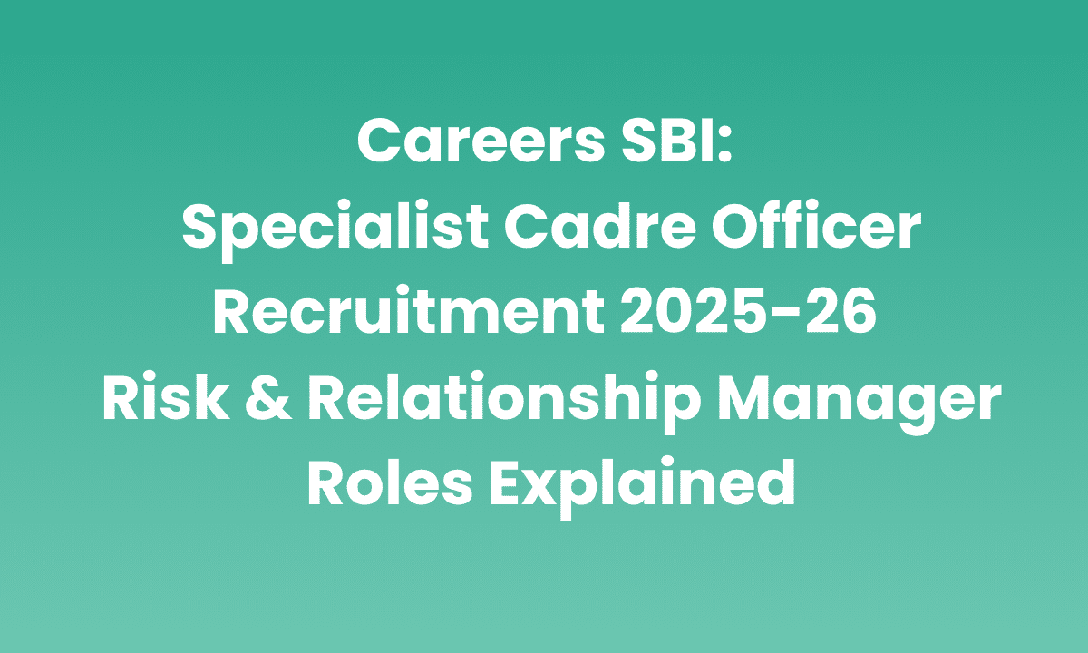 careers sbi
